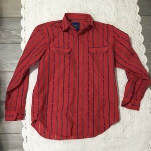 CHAMS Longsleeve Southwestern Button Up Shirt size S